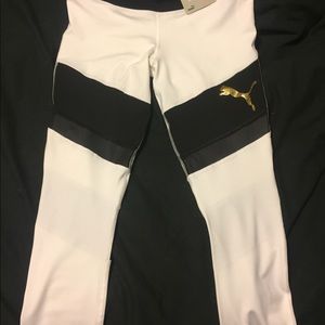 NWT Puma cropped workout leggings